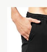 NY Threads Men's Athletic Shorts Quick Dry Loose-Fit Lightweight Running Workout Gym Shorts with ...