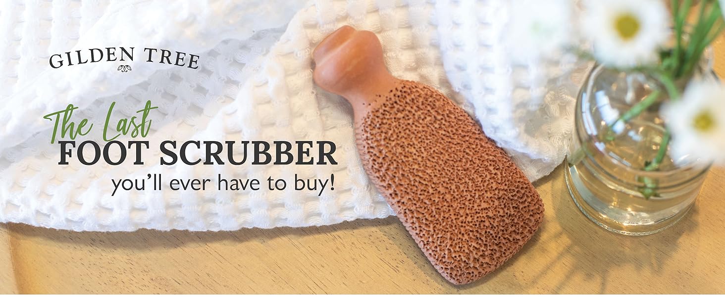 Gilden Tree&amp;amp;#39;s terra-cotta pumice stone is the last foot scrubber you&amp;amp;#39;ll ever have to buy