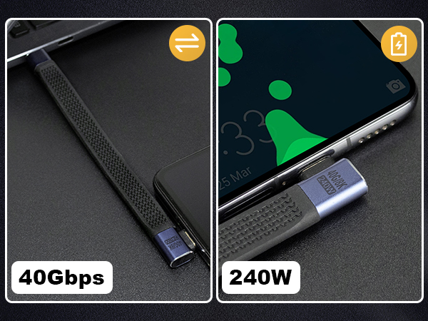 usb c flat cable 