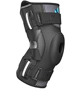 NEENCA Professional Knee Brace for Knee Pain, Hinged Knee Support with Patented X-Straps Fiting S...