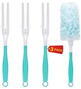 KeFanta 3 Packs Replacement Duster Handles Compatible with Swiffer Dusters (Duster Handle Only)