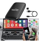 Wireless CarPlay Adapter &amp; Android Auto Adapter, Upgraded 2024 Fast Convert Wired to Wireless for...