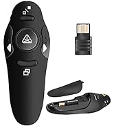 Presentation Clicker Wireless Presenter Remote Clicker for PowerPoint Presentation Remote, RF 2.4...