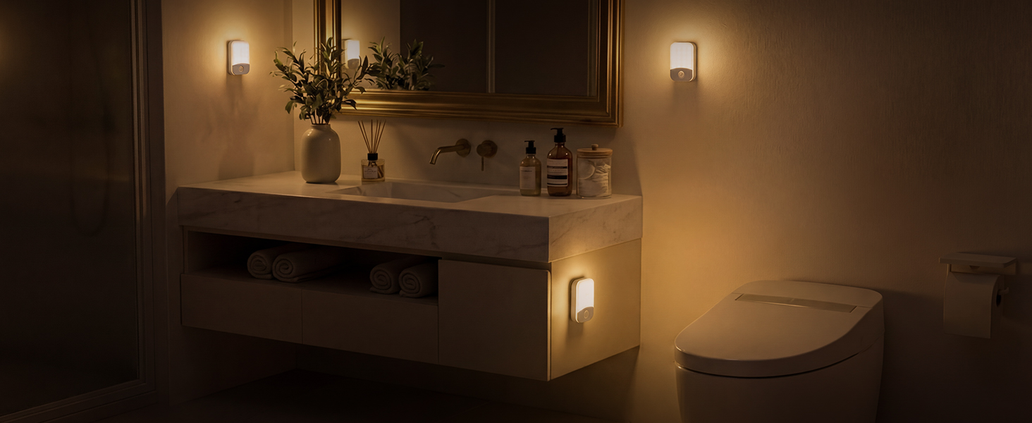 Bathroom Night Light for Toilet