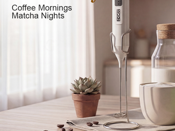 Rechargeable Milk Frother Handheld