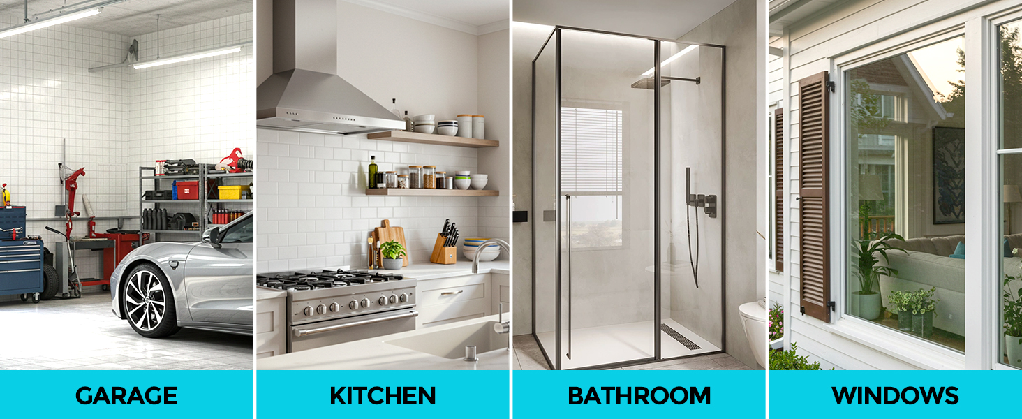 Shower Squeegee for Glass Doors, Squeegee for Shower Glass