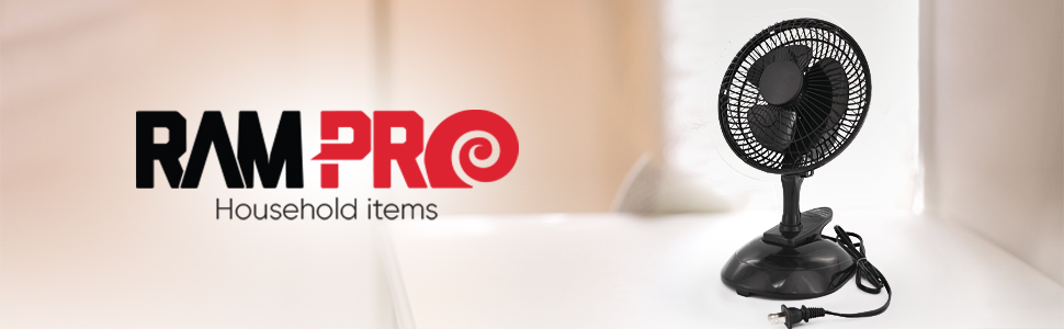 Portable Desk and Clip on Fan