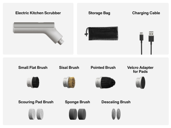cleaning brush set