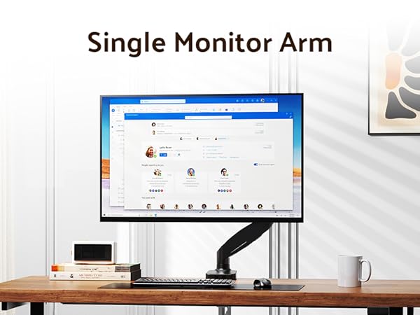 Monitor arm