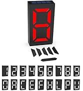 Solar House Numbers Sign: Solar Powered Address Plaque for Outside, DIY House Numbers and Letters...
