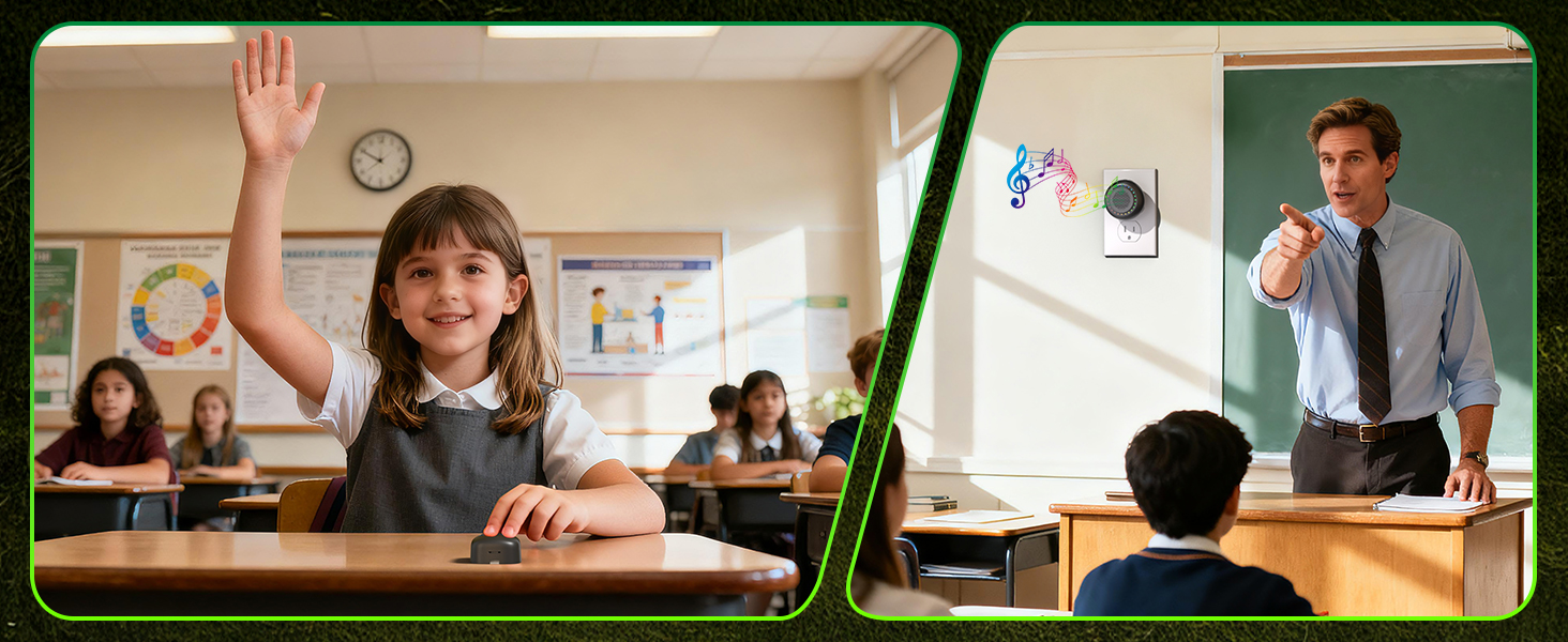 wireless doorbell classroom