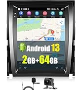 CAMECHO 2+64G Android 13 Car Radio Stereo 9.7” Touch Screen Head Unit for Cadillac Escalade 2007-...