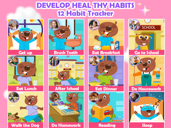 Kids Smart Phone for Girls, Toddler Unicorn Phone Toys for 3-8 Year Old Girl