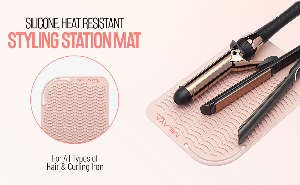 silicone mat for hair tools