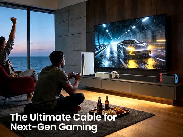 HDMI Cable for PS5/Xbox/Switch