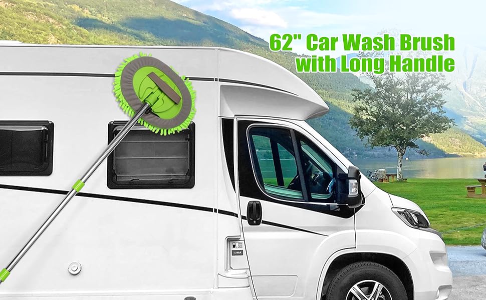 car wash brush with long handle