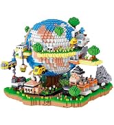 BDYDT Architecture Global Village Micro Building Blocks Set(5452PCS) - Architectural Model Toys G...