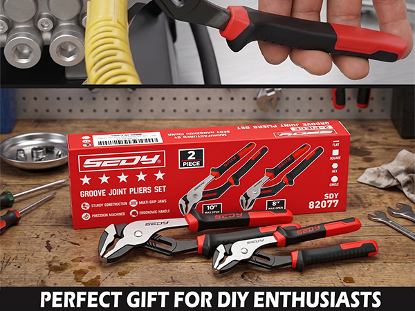 Groove Joint Pliers Set