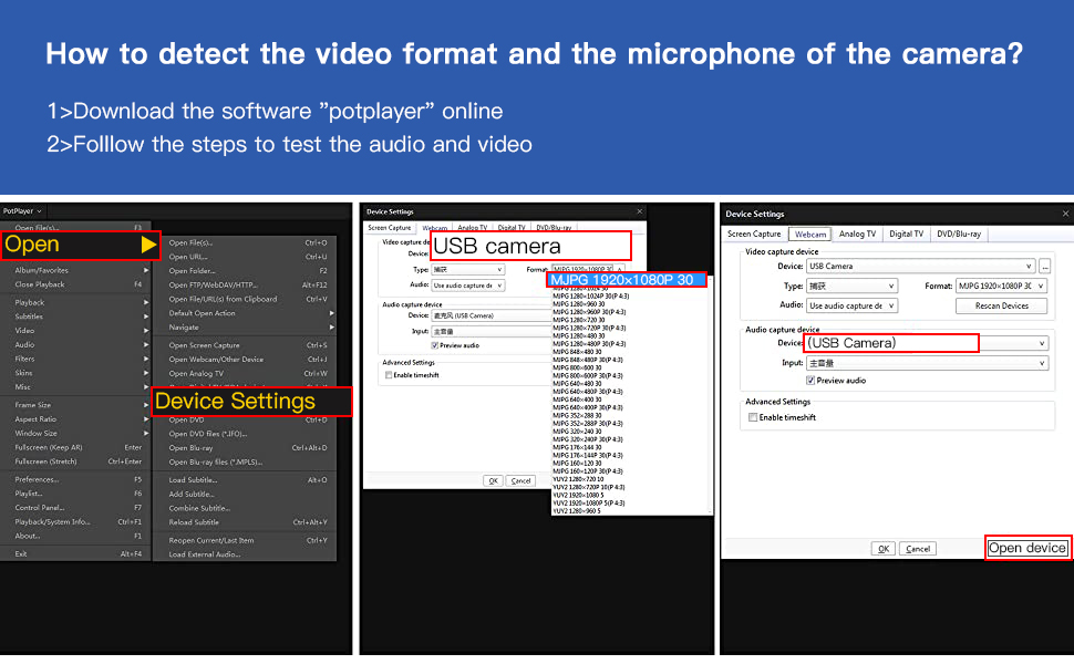 Webcam with Microphone