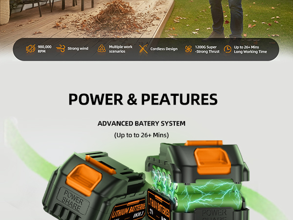 Cordless Leaf Blower