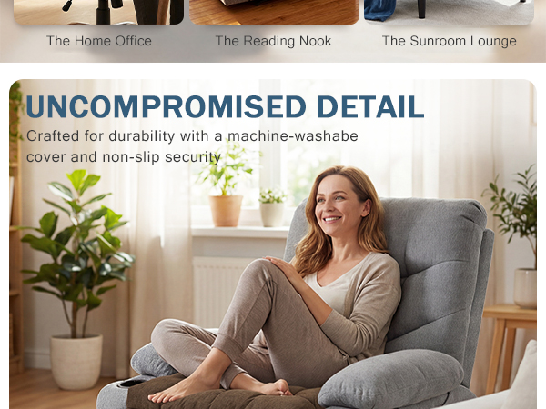 seat cushion for a recliner chair