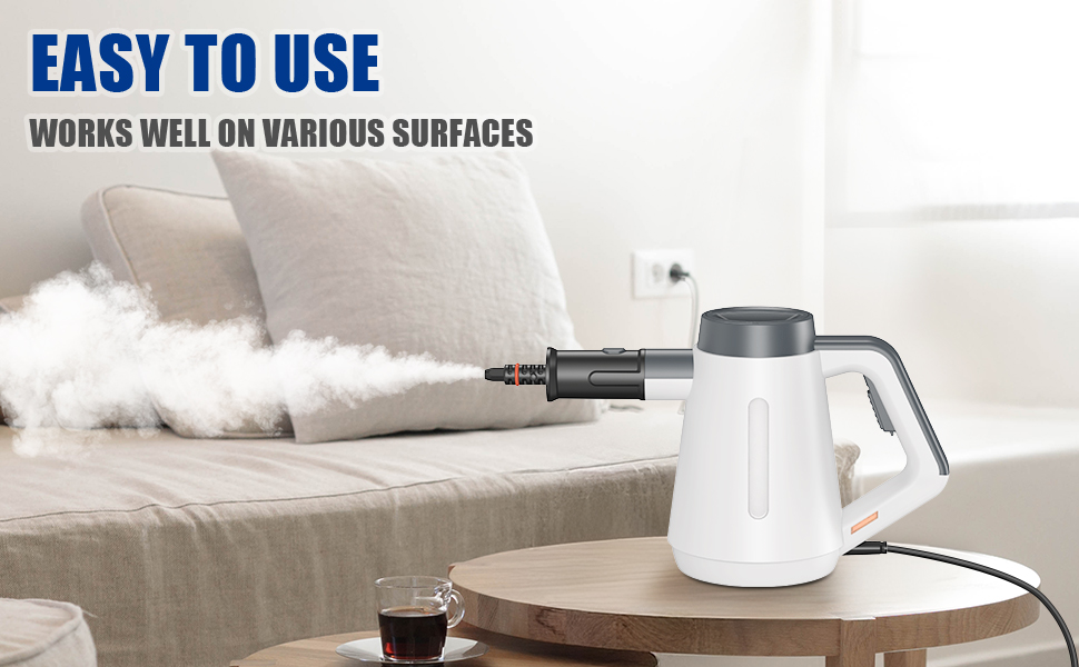 HANDHELD STEAM CLEANER Time-saving everyday