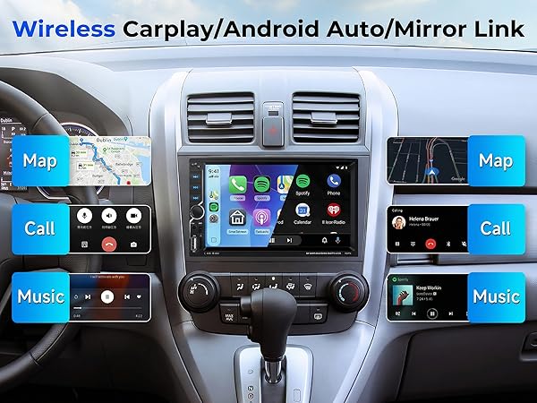 Wireless Carplay/Android auto/mirror link