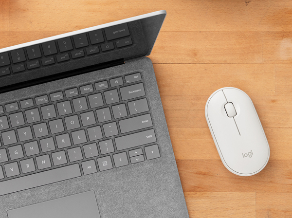 A zoom of Pebble M350 mouse