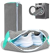 Shoe Washing Machine Bag: Laundry Shoe Bag for Washer and Dryer - 2pc Reusable Shoe Cleaning Bag ...