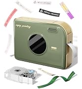Phomemo Label Printer, A30 Thermal Transfer Printing Bluetooth Wireless Portabel Small Label Make...