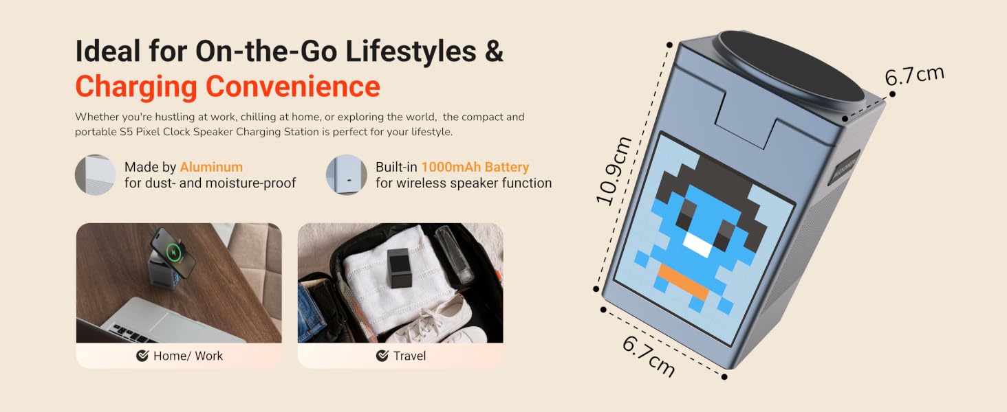 Ideal for On-the-Go Lifestyles and Charging Convenience