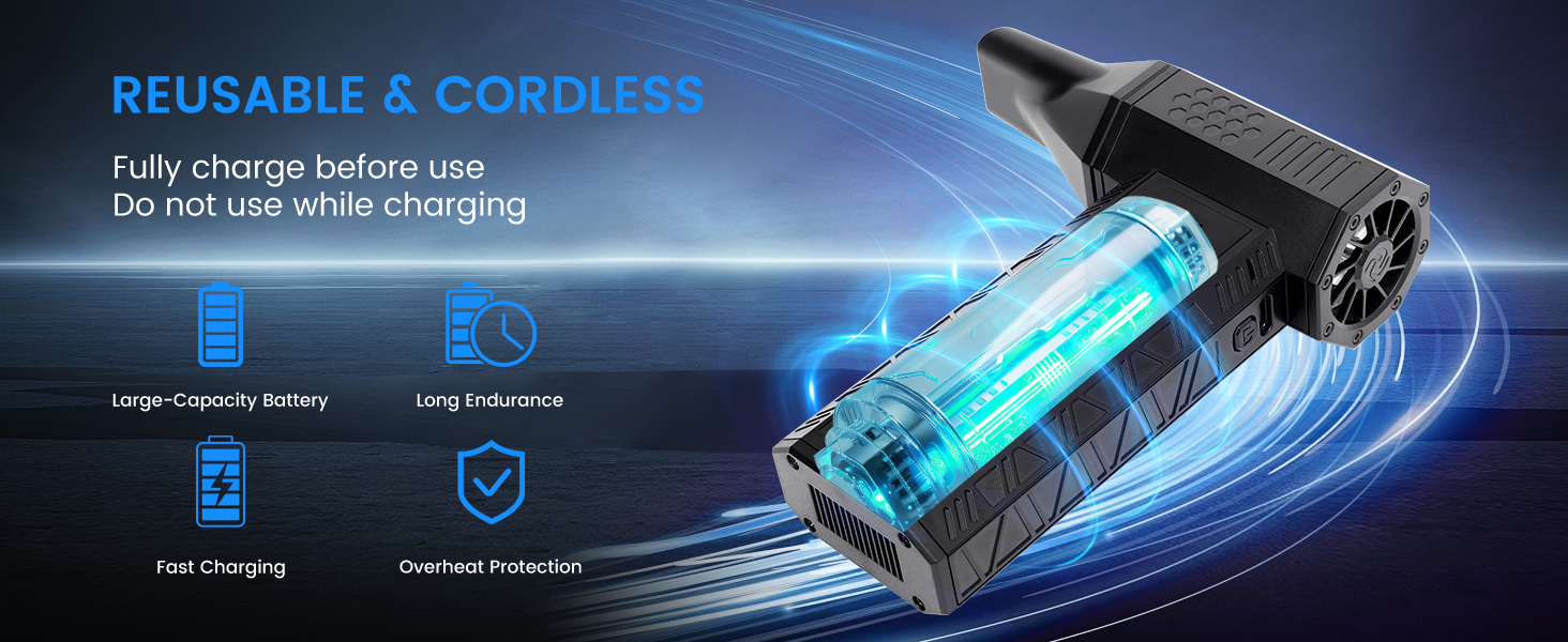 electric compressed air duster