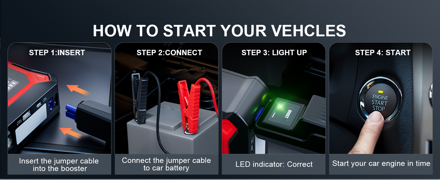 car battery jump box for car