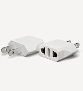 European to US Plug Adapter, Unidapt EU to US Adapters, Europe to USA Plug Adaptor, 220V to 110V