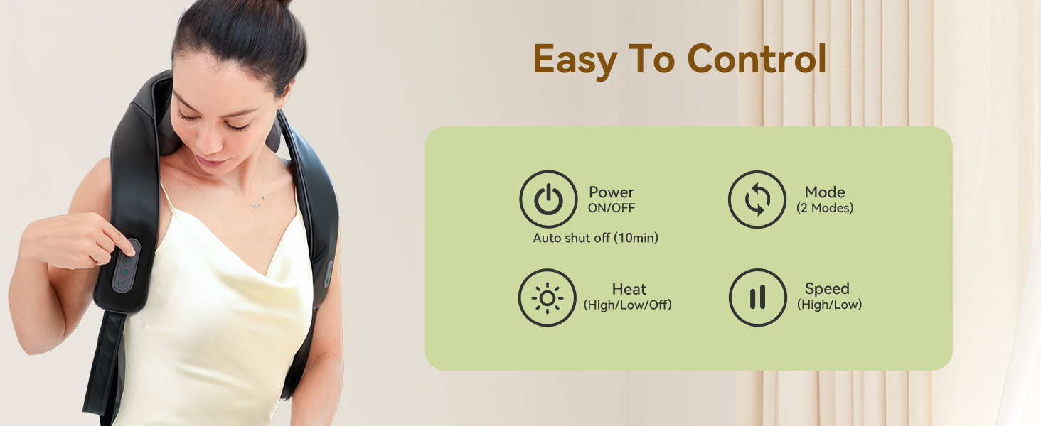 Snailax neck shoulder massager