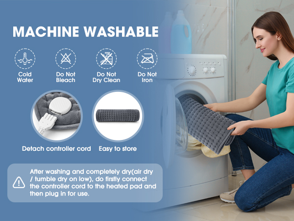 electric heating pad for back extra large period cramps neck shoulder pain relief gifts for women