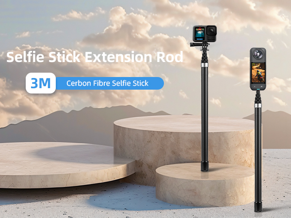 3m Selfie Stick for Insta360 X5