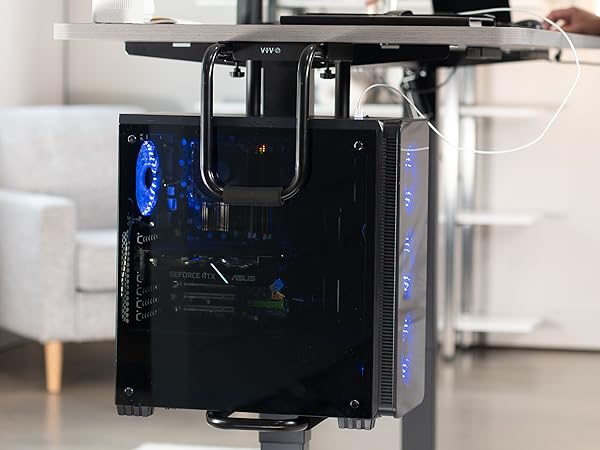 Heavy Duty Under Desk PC Mount