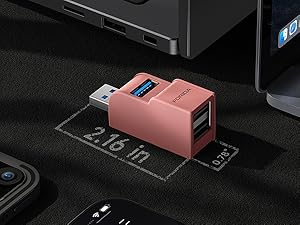 mini 3 ports usb expander