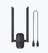 ioGiant AX1800 WiFi 6 Adapter High Gain USB WiFi Adapter for Desktop PC Laptop Long Range Wireless
