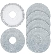 6-Pack Mop Pads Compatible with Dreame L40 Ultra/ L10S Ultra/ X40 Ultra/ X50 Ultra/ L50 Ultra/ L2...