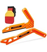 POWERTEC 72103 Safety Paddle Switch and 2pc Deluxe Push Sticks, Dual Voltage 125/ 250v Smart Swit...