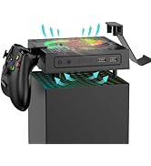 Ankey Automatic Cooling Fan for Xbox Series X Console, Temperature-Controlled Cooling Fan System ...