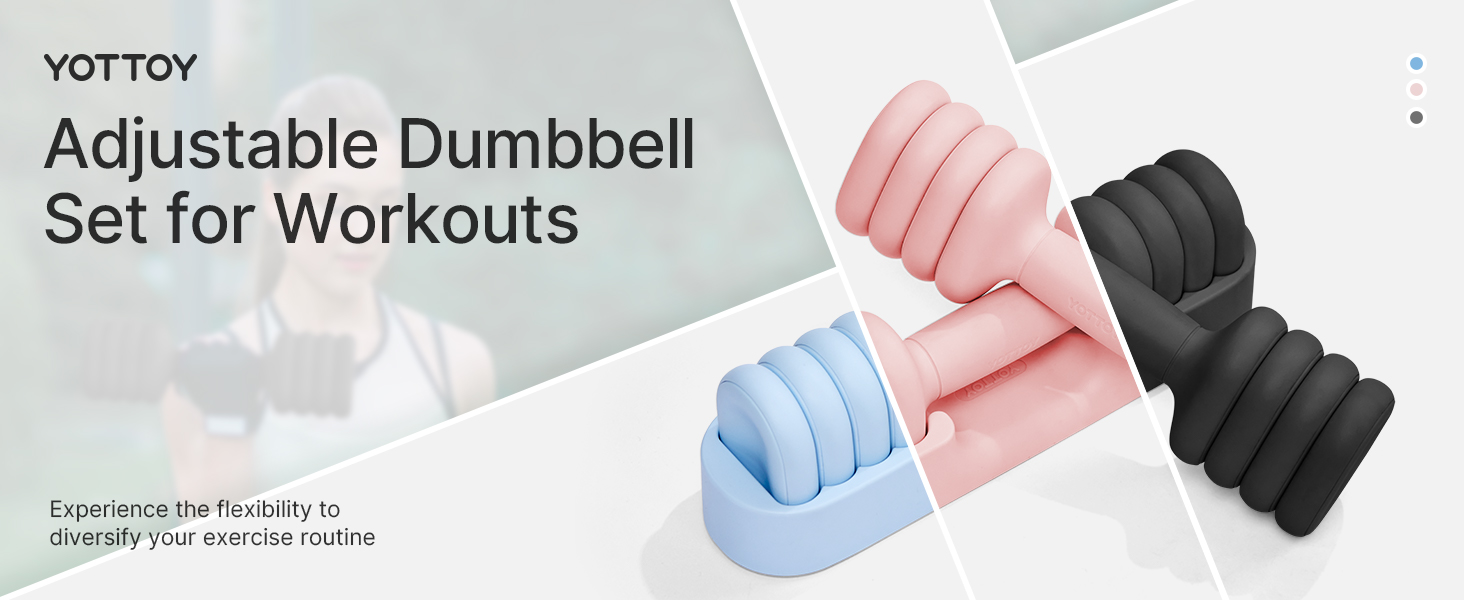 adjustable dumbbell set for workouts