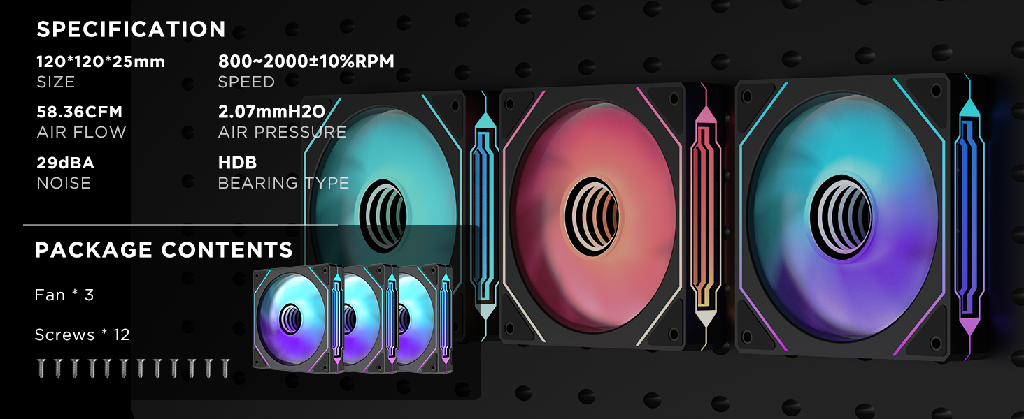 Jungle Leopard Prism4 Pro 120mm PC Blade ARGB
