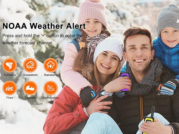 NOAA Walkie talkies