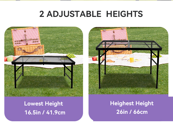Folding Grill Table