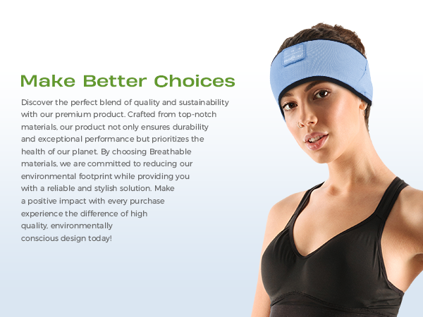 Bamboo Headband Headphones