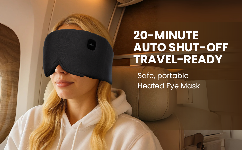 heated eye mask rechargeable