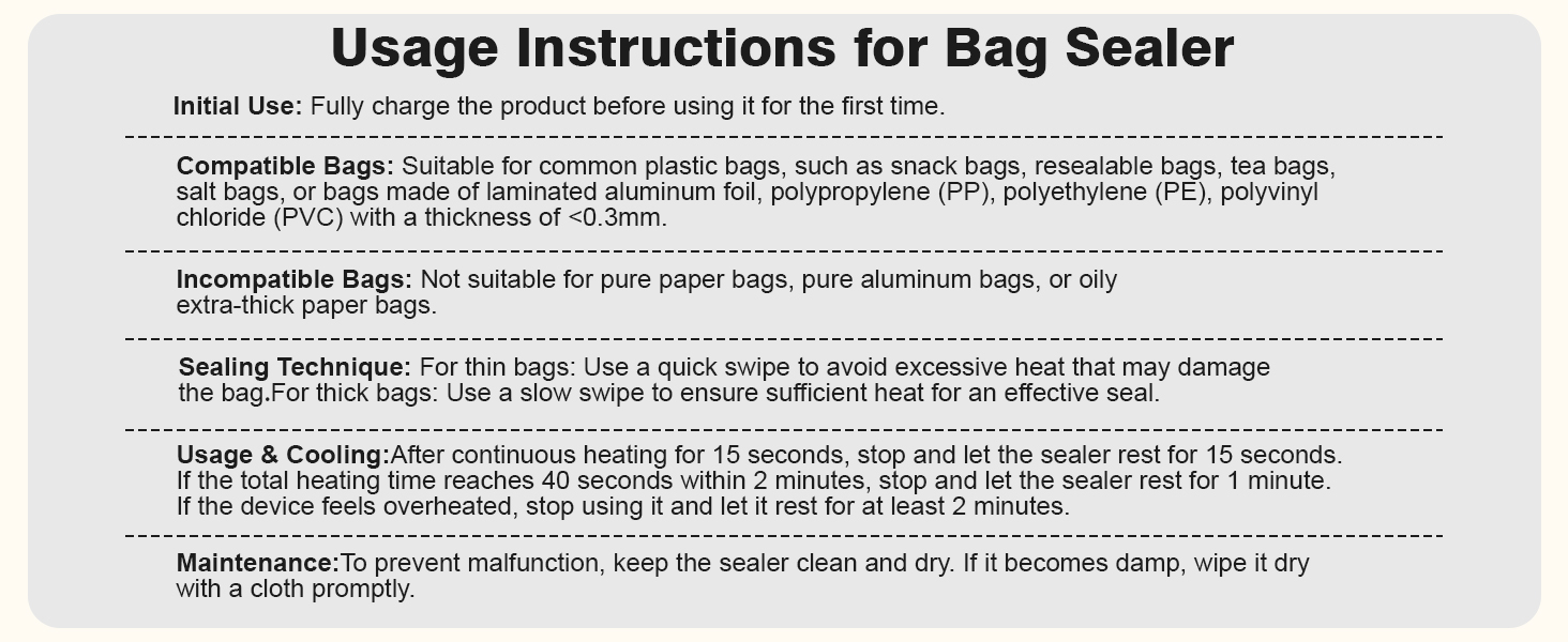 bag resealer for chip bags chip sealer handheld